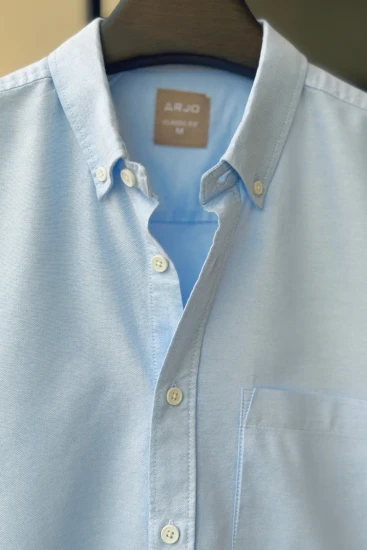 Sky Blue Oxford Cotton Shirt