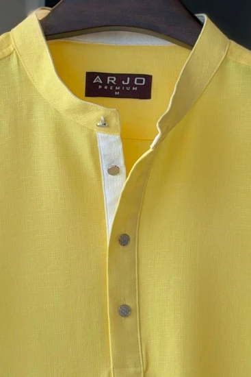 Bright Yellow Solid Katua