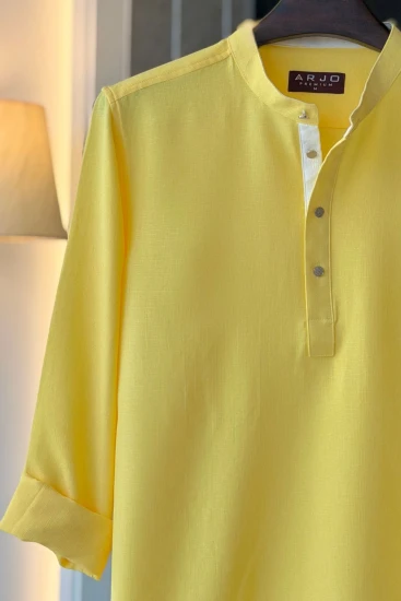 Bright Yellow Solid Katua