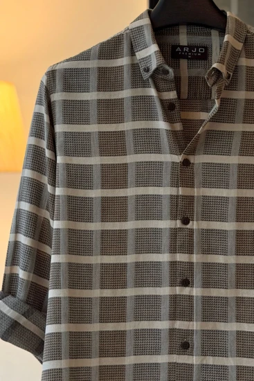 Chocolate, Beige & Light Brown Plaid Premium Shirt