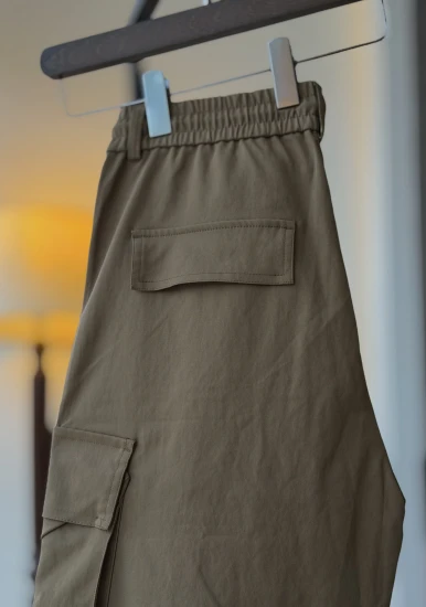 Brown Cargo Mobile Pant