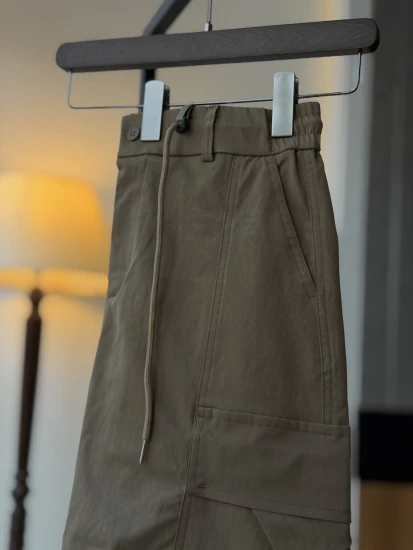 Brown Cargo Mobile Pant