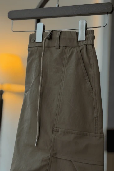 Brown Cargo Mobile Pant