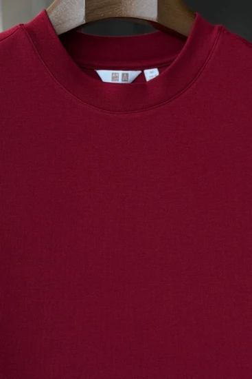 Berry Red Drop-Shoulder AirFlex T-Shirt